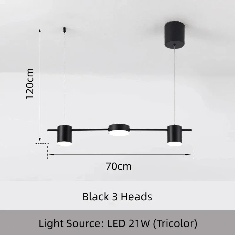 Modern Dimmable LED Pendant Light for Living Room & Dining Table