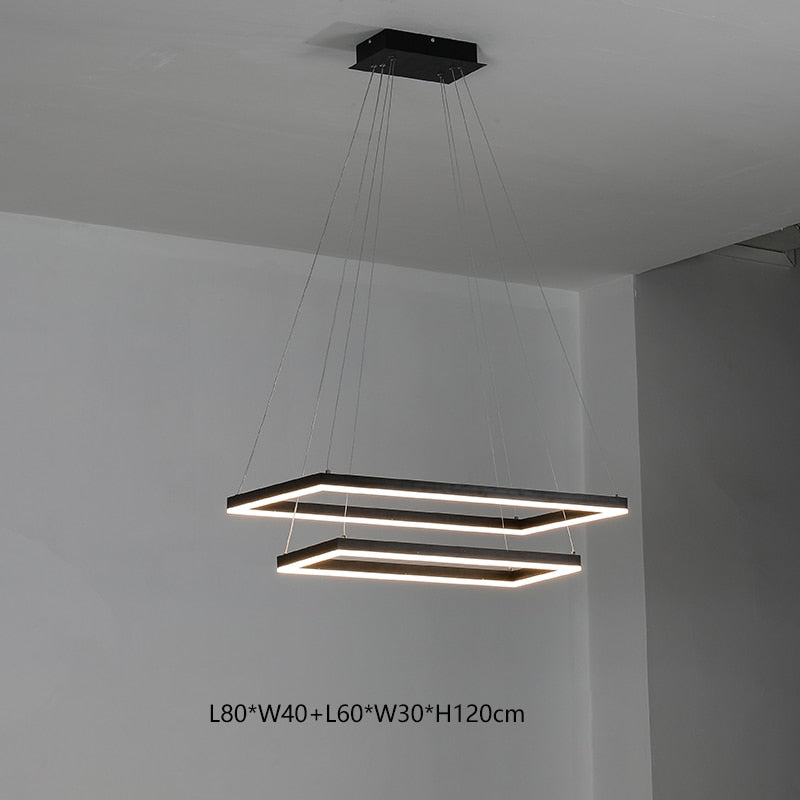 Adjustable Modern Lux Staircase Style Pendant Chandeliers