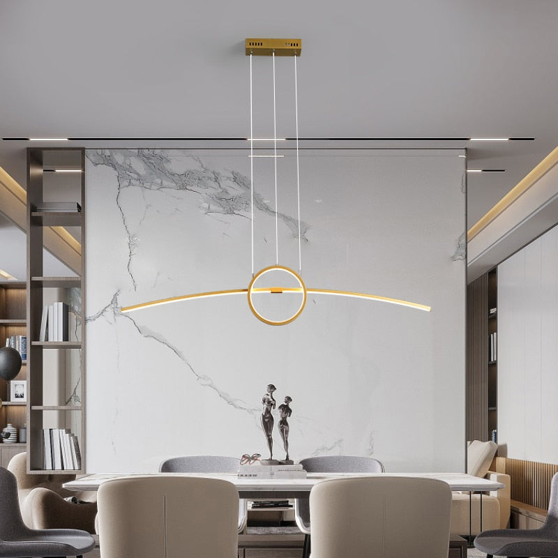 Modern LED Lux Hanging Chandelier