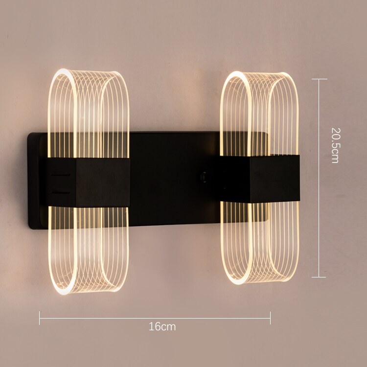 Acrylic LED Lux Hall Lamps