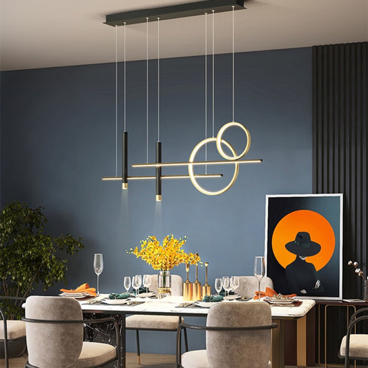 Modern Sloped Ceiling Lux Chandelier