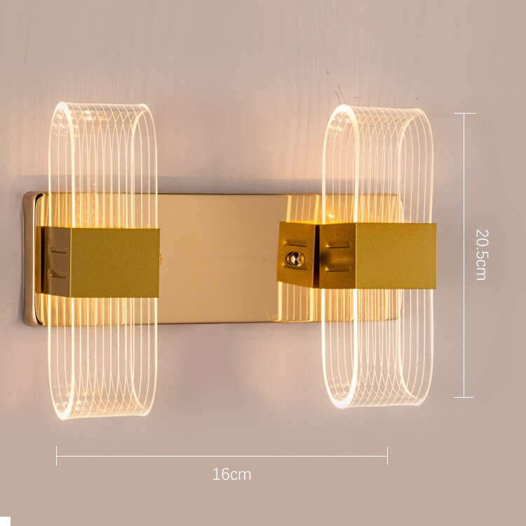 Acrylic LED Lux Hall Lamps