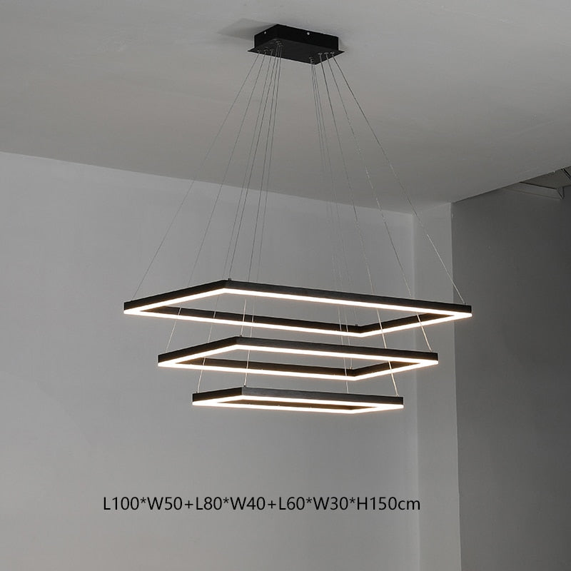 Adjustable Modern Lux Staircase Style Pendant Chandeliers