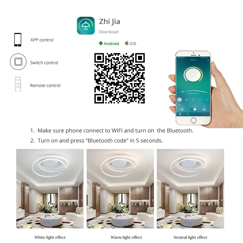 Modern Forever Circle Lux Ceiling Lights