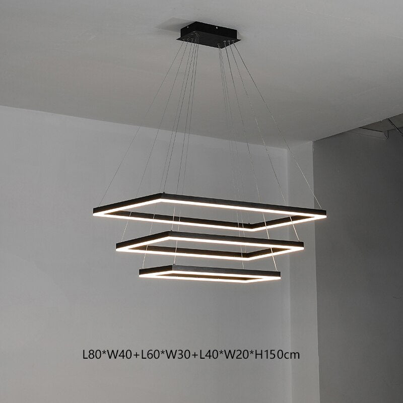 Adjustable Modern Lux Staircase Style Pendant Chandeliers