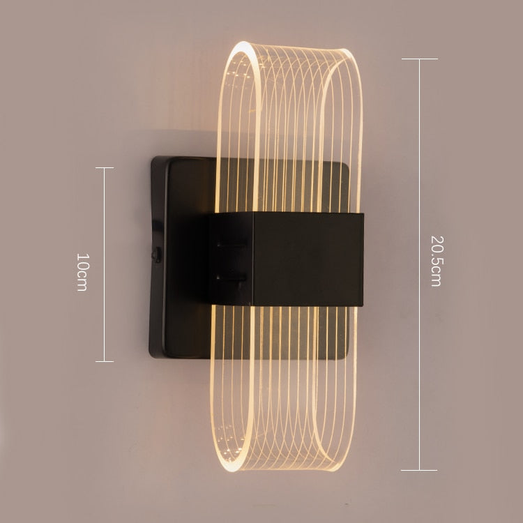 Acrylic LED Lux Hall Lamps