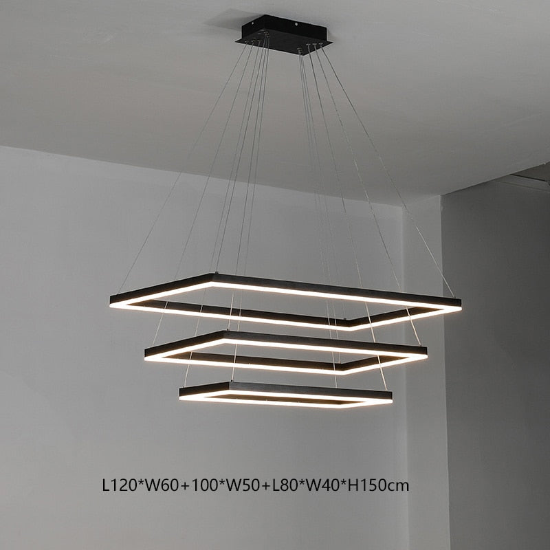 Adjustable Modern Lux Staircase Style Pendant Chandeliers