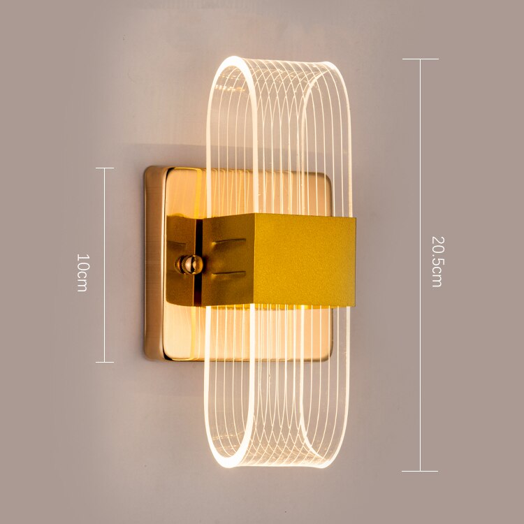 Acrylic LED Lux Hall Lamps