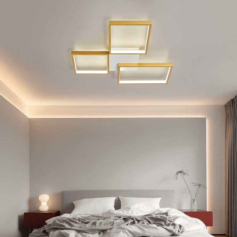 Modern Masterpiece Rectangles Lux Ceiling Light