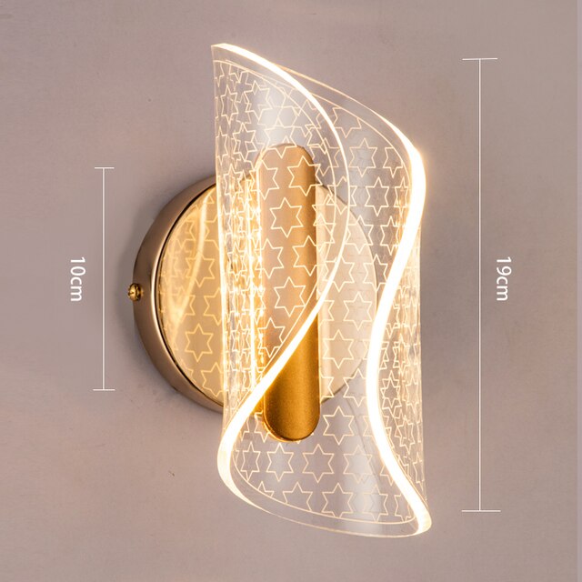 Acrylic LED Lux Hall Lamps