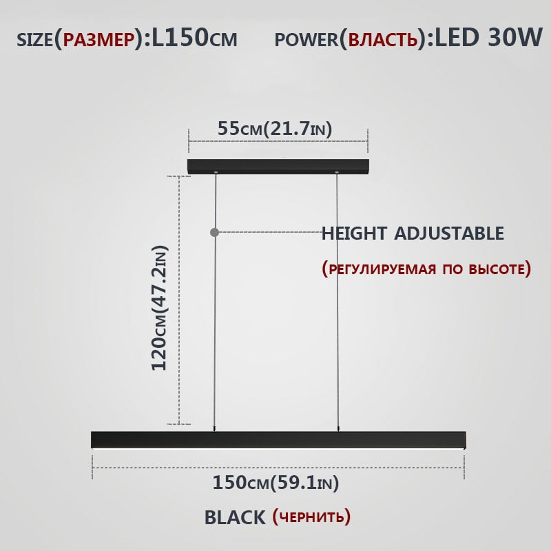 Minimalist Lux LED Hanging Lights