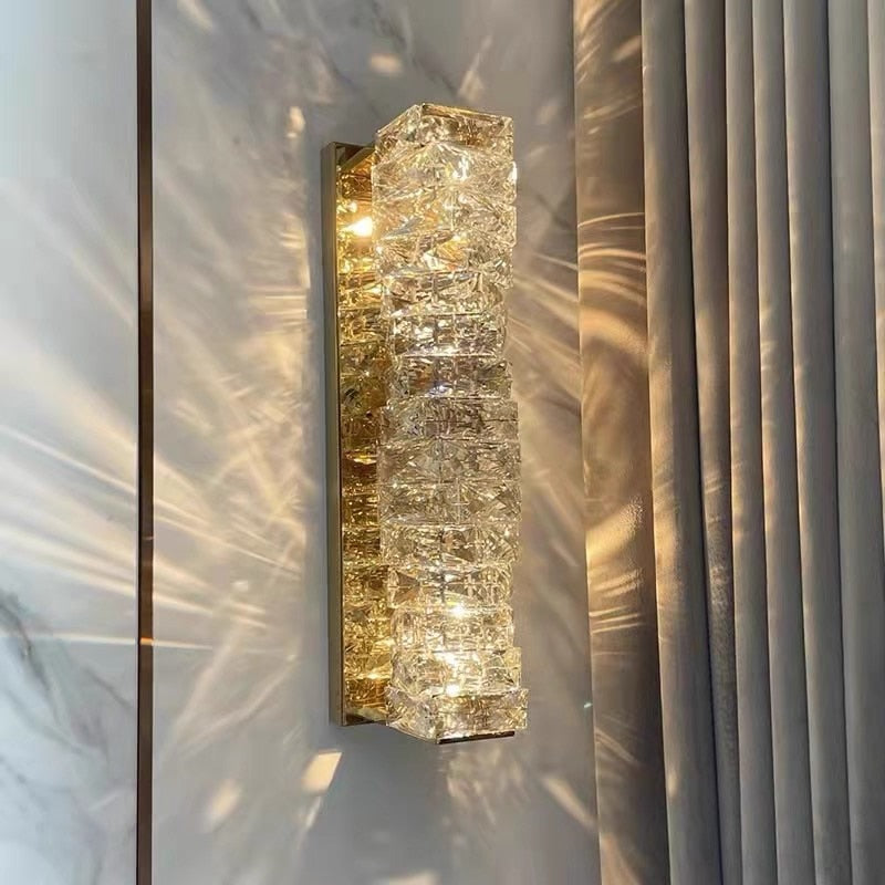 High Quality Lux Crystal Wall Sconce