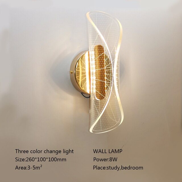 Acrylic LED Lux Hall Lamps