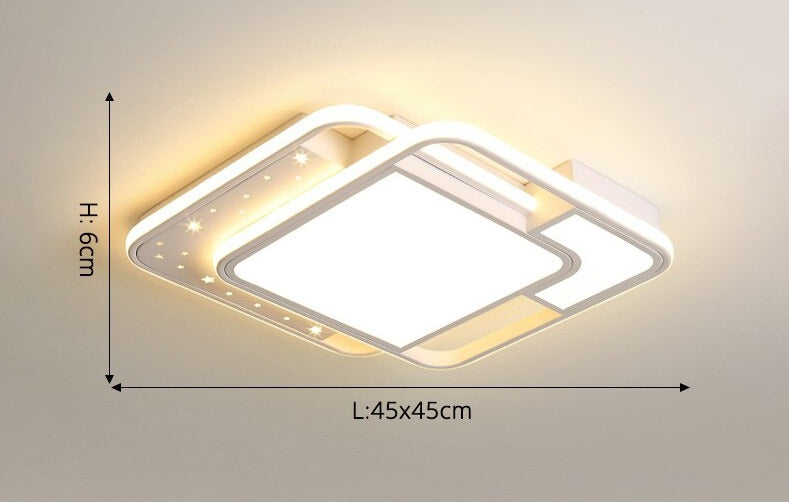 Lux Modern Star Ceiling Light