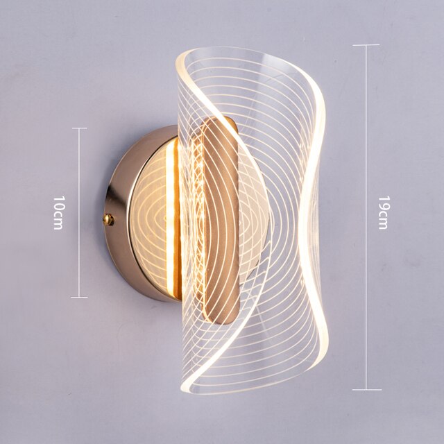 Acrylic LED Lux Hall Lamps