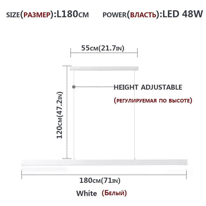 Minimalist Lux LED Hanging Lights