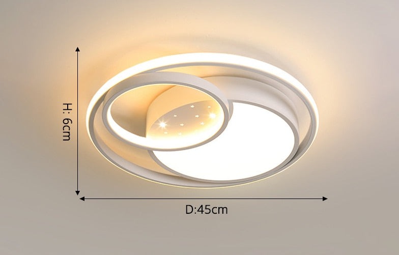 Lux Modern Star Ceiling Light