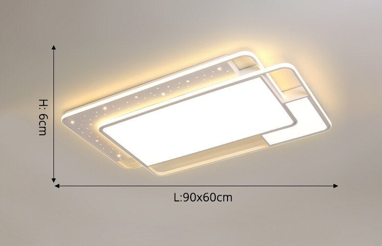 Lux Modern Star Ceiling Light