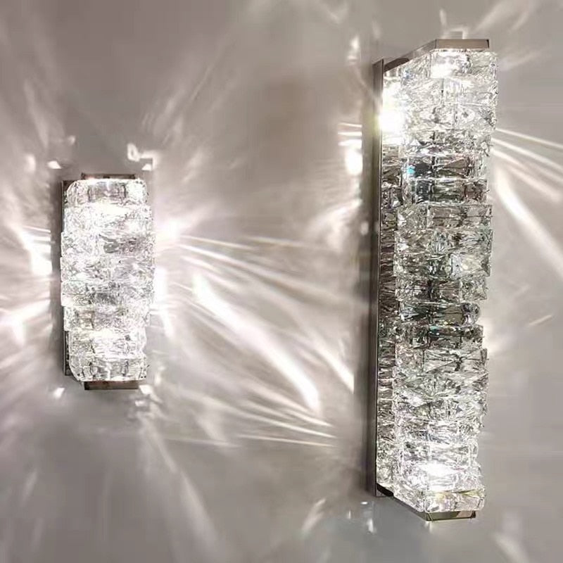 High Quality Lux Crystal Wall Sconce