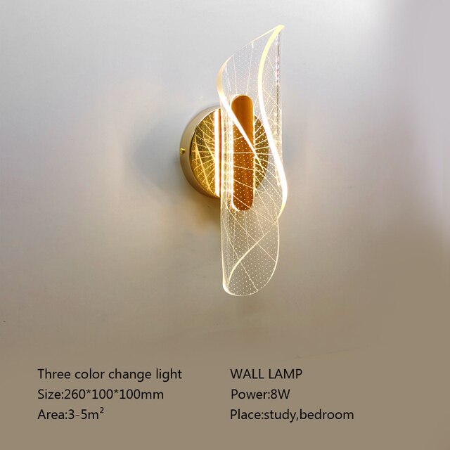 Acrylic LED Lux Hall Lamps