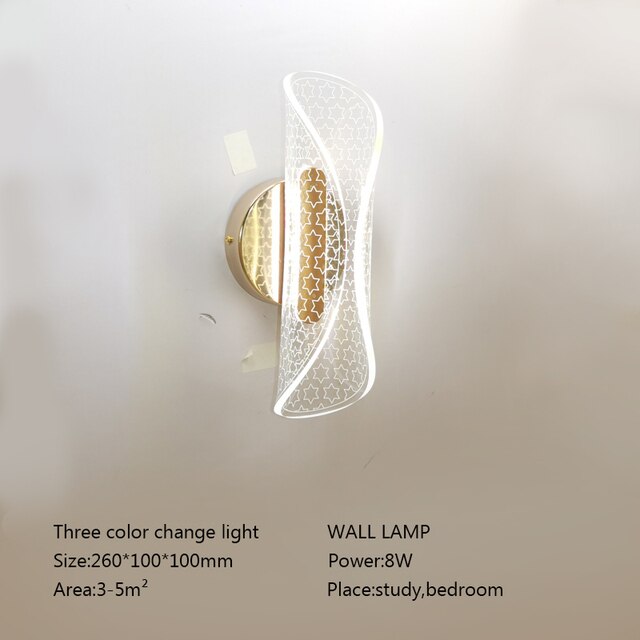 Acrylic LED Lux Hall Lamps