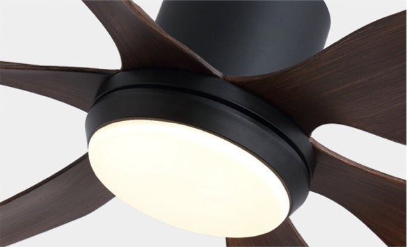 Lux Unconfined Silent High Power Fan With Light