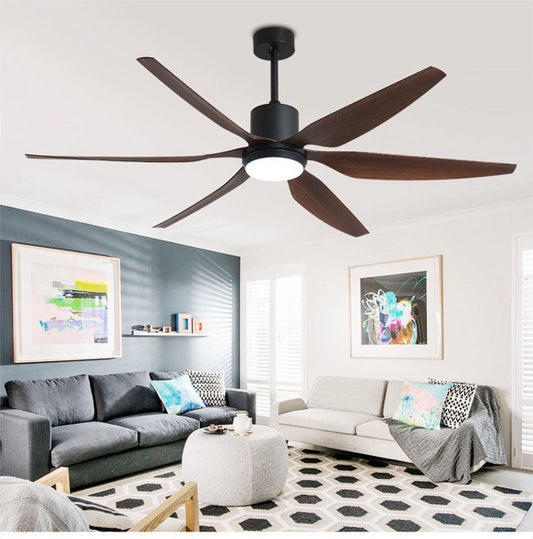 Lux Unconfined Silent High Power Fan With Light