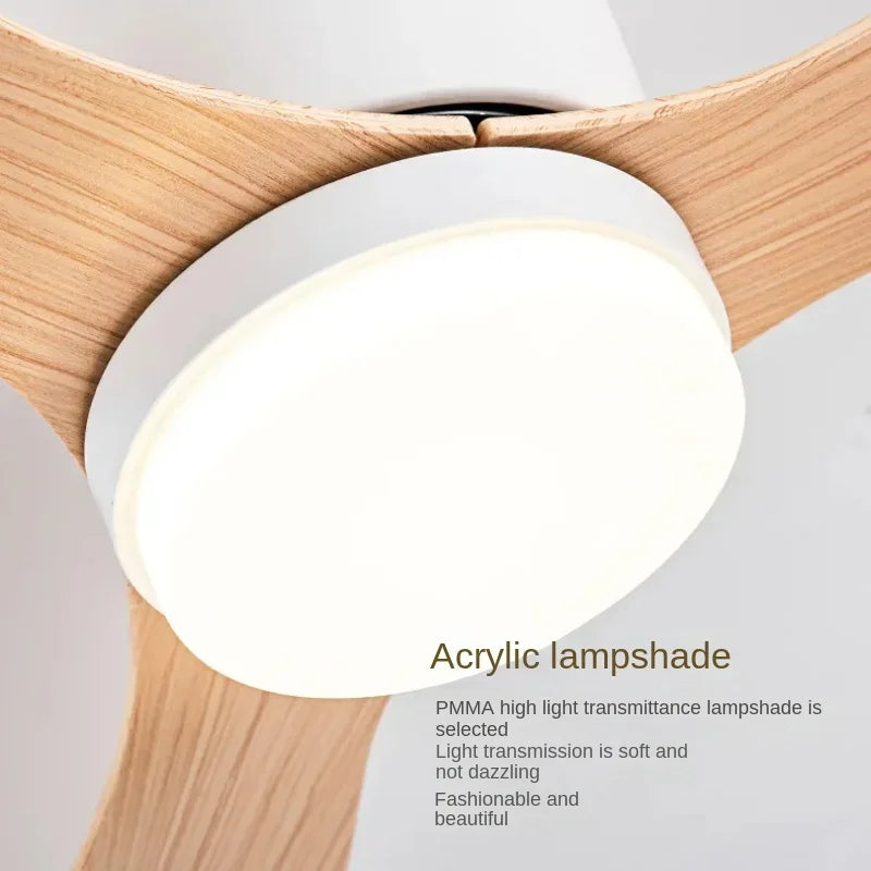 Lux Eco Flush Mount Ceiling Fan with Light