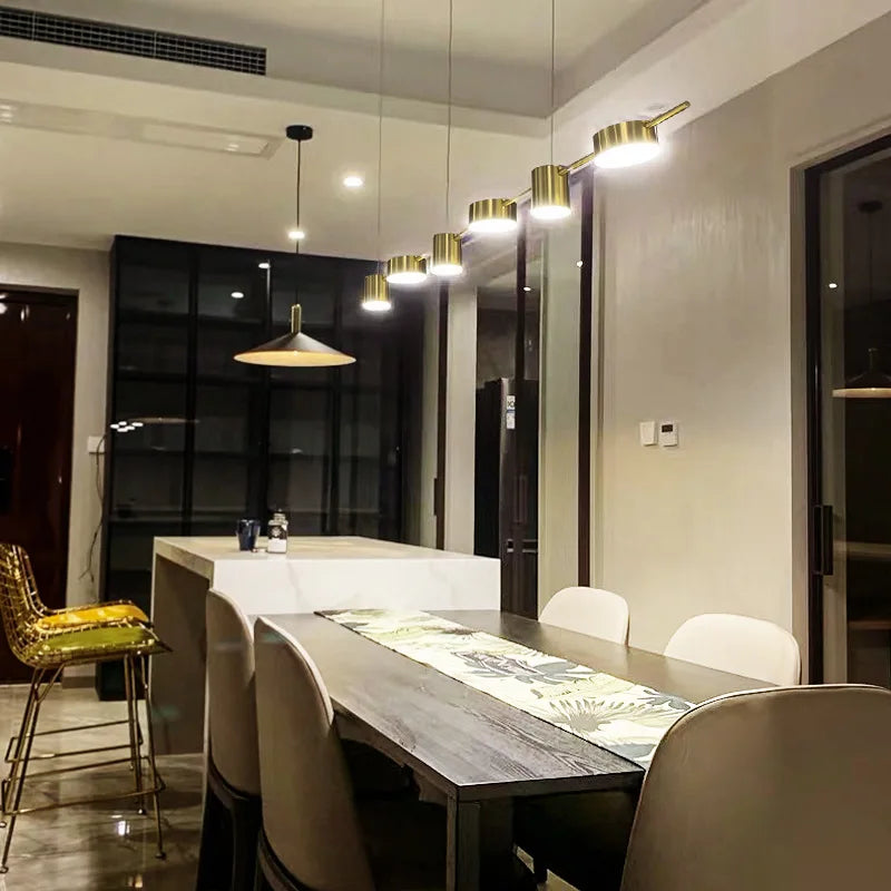 Modern Dimmable LED Pendant Light for Living Room & Dining Table