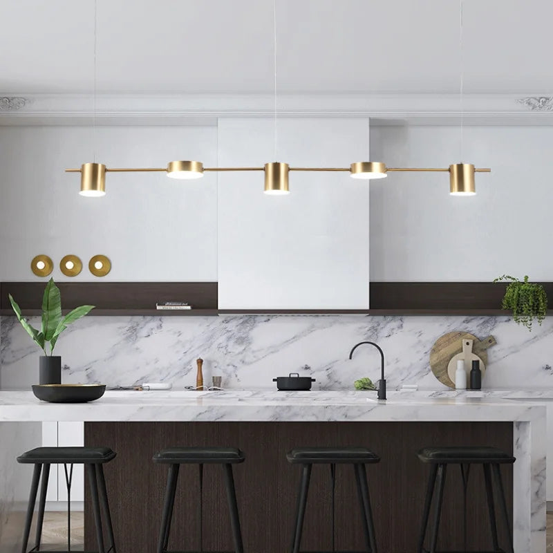 Modern Dimmable LED Pendant Light for Living Room & Dining Table
