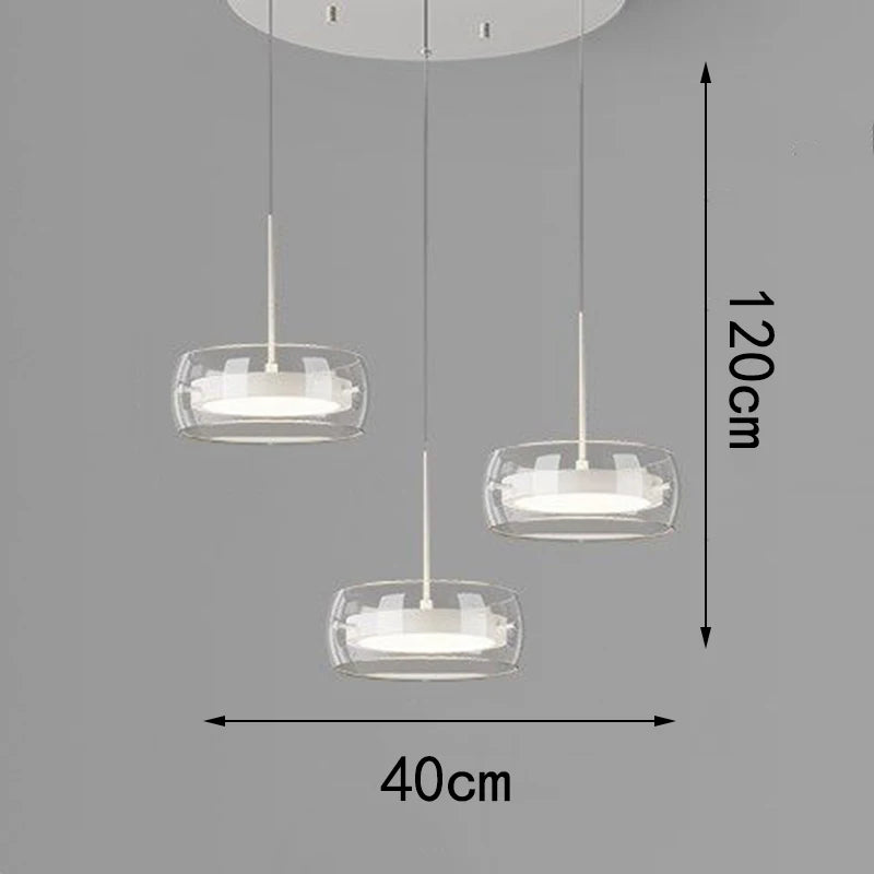 Modern LED Dining Room Pendant Light – Linear Ceiling LED