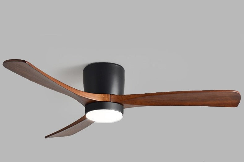 Lux Comfort Low Profile Ceiling Fan With Light