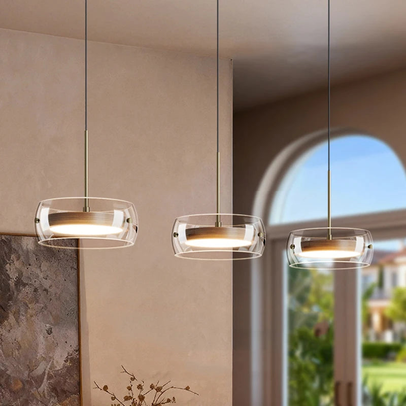 Modern LED Dining Room Pendant Light – Linear Ceiling LED
