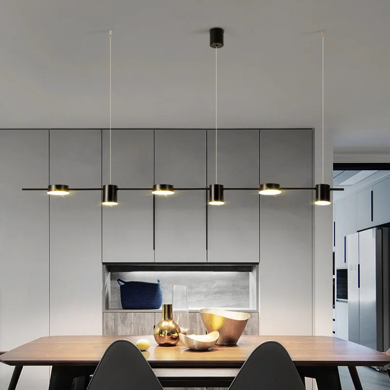 Modern Dimmable LED Pendant Light for Living Room & Dining Table