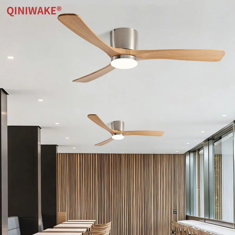 Smart Inverter Ceiling Fan with 3-Color LED Light