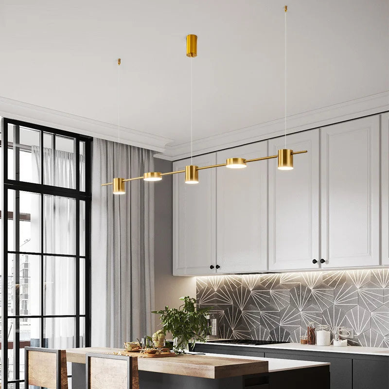 Modern Dimmable LED Pendant Light for Living Room & Dining Table