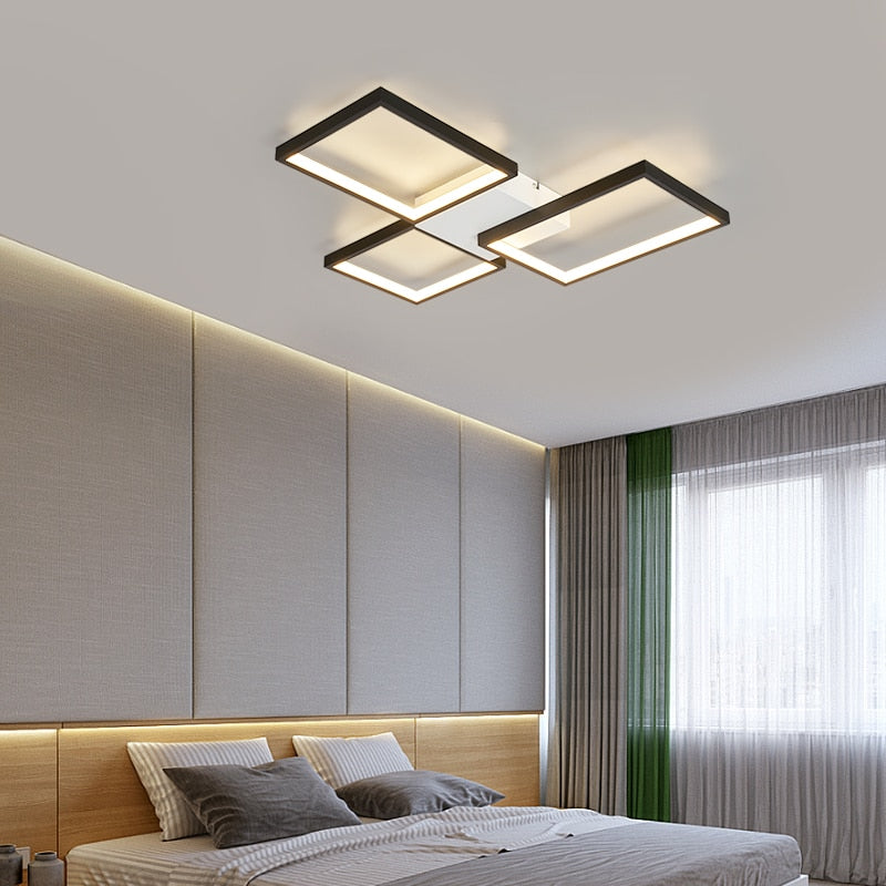 Modern Masterpiece Rectangles Lux Ceiling Light