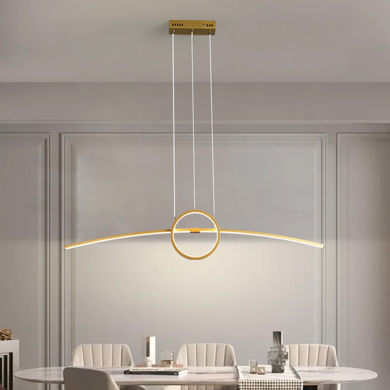 Modern LED Lux Hanging Chandelier
