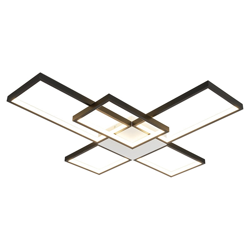 Modern Masterpiece Rectangles Lux Ceiling Light