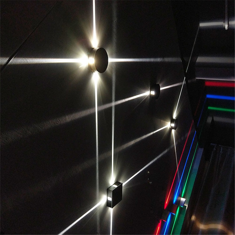 Minimalist Light Beams Wall Lights
