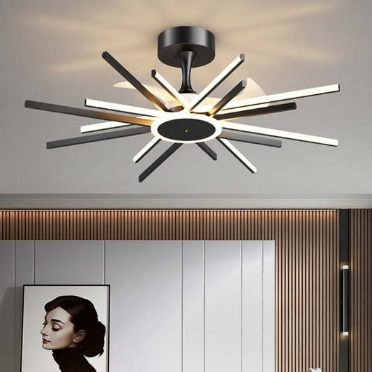 Lux Star Invisible Remote Ceiling Fan
