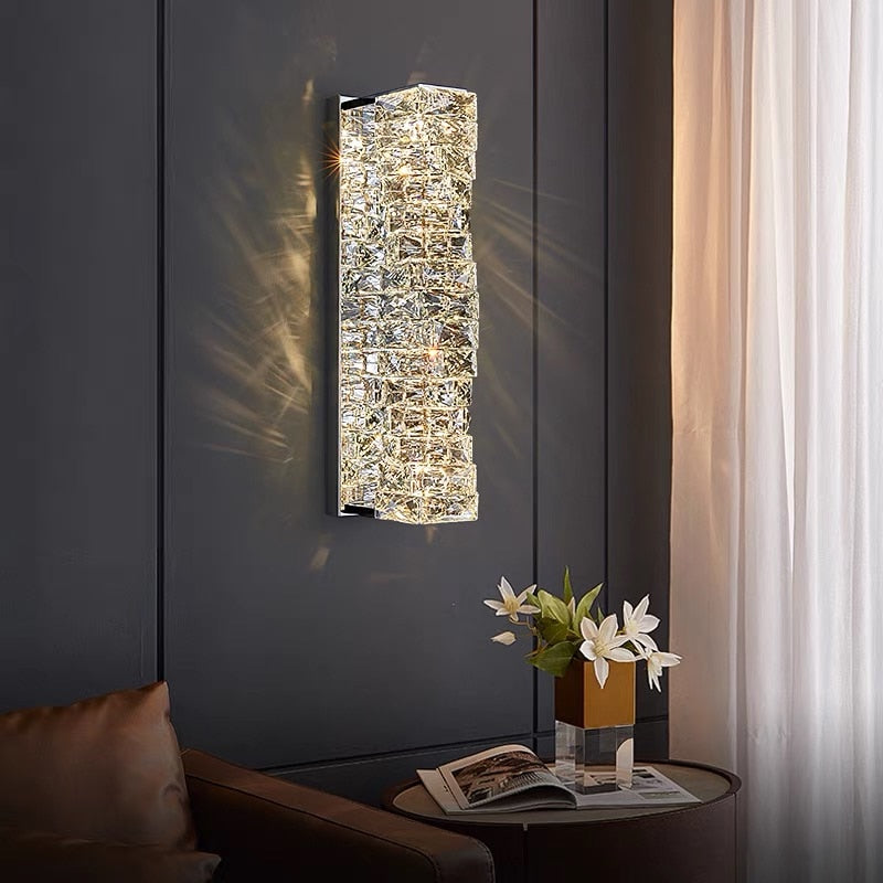 High Quality Lux Crystal Wall Sconce